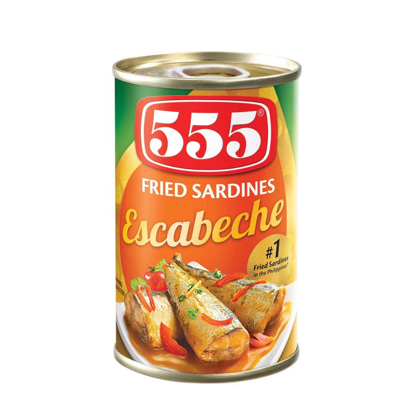 555 Fried Sardines Escabeche (155 gr)
