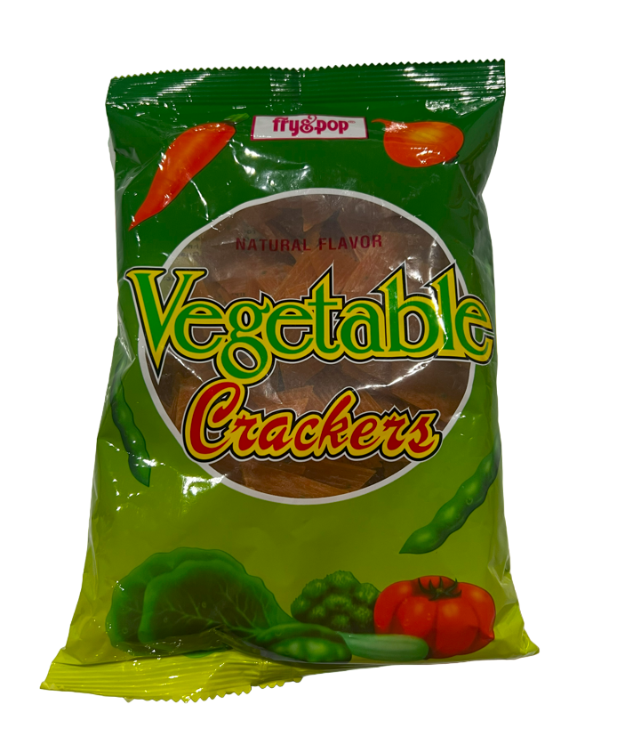 FRY&POP Vegetable Crackers (200 gr)