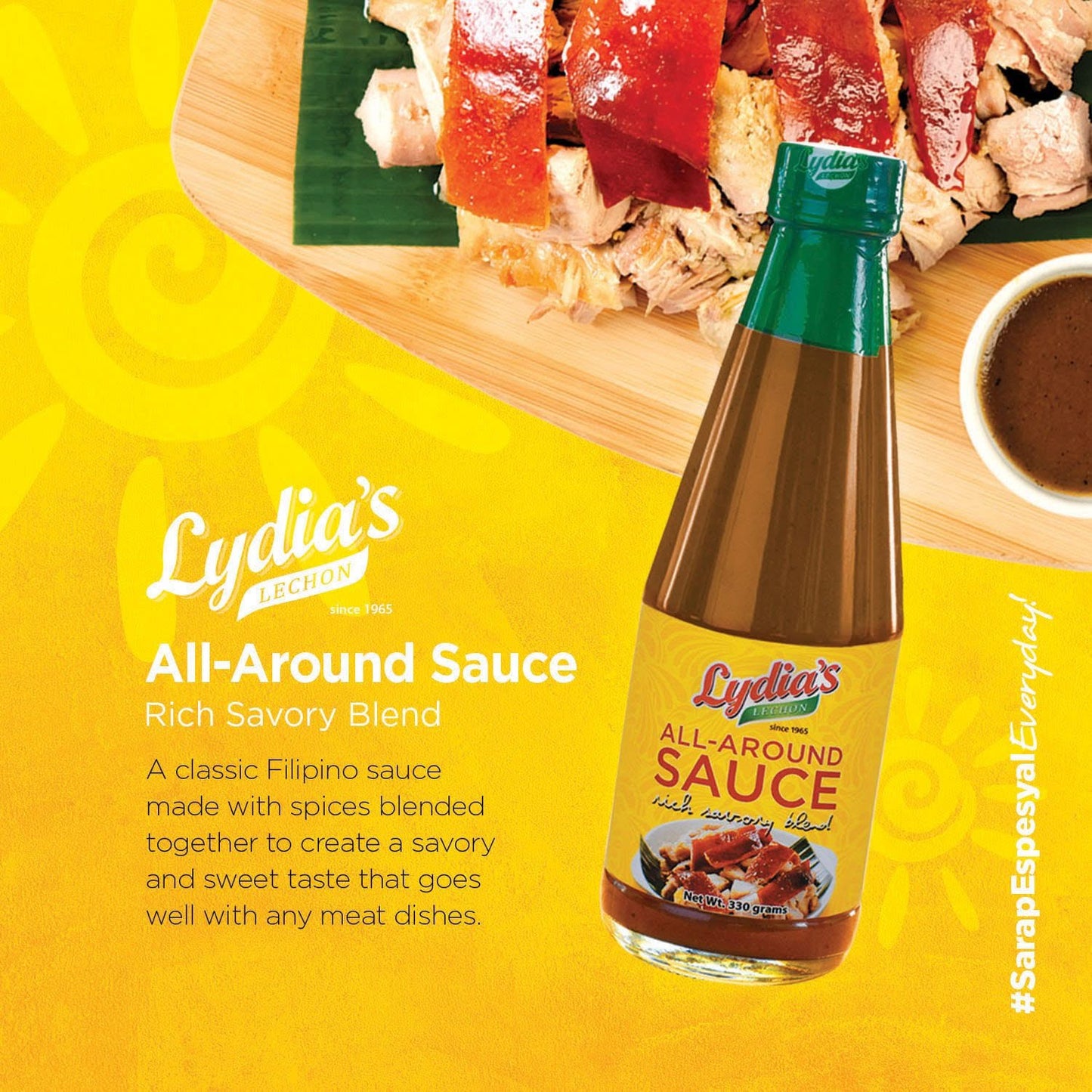 Lydia’s Lechon All Around Sauce (300g)