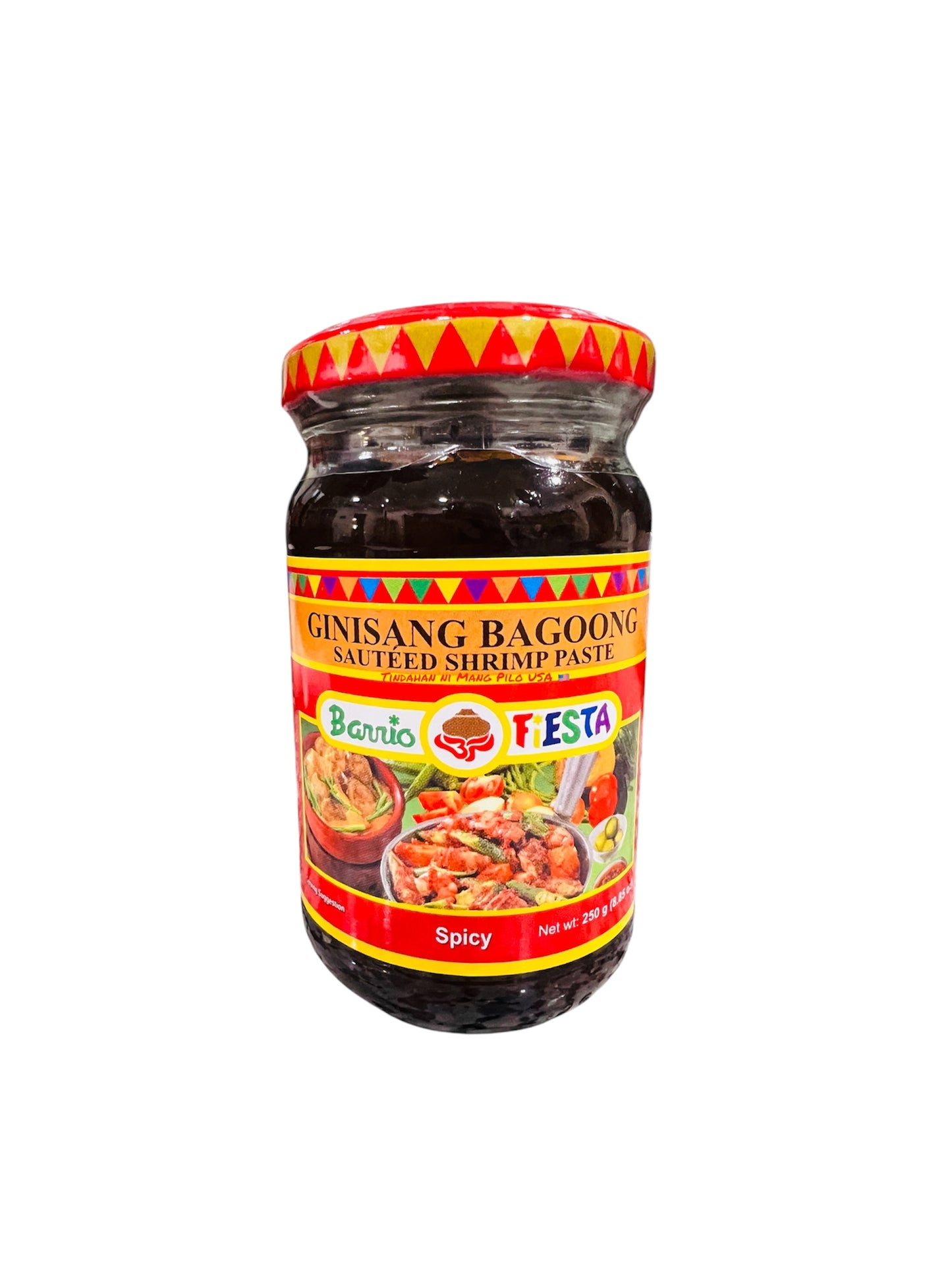 BARRIO FIESTA Bagoong (Sauteed Shrimp Paste) Spicy 250g