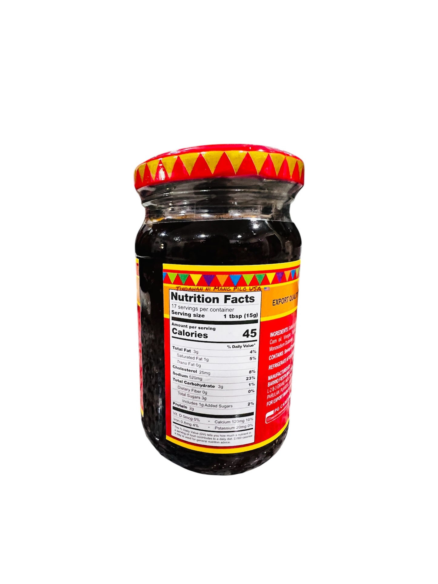 BARRIO FIESTA Bagoong (Sauteed Shrimp Paste) Spicy 250g
