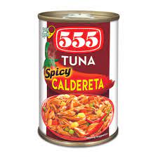 555 Tuna Spicy Caldereta (155 gr)