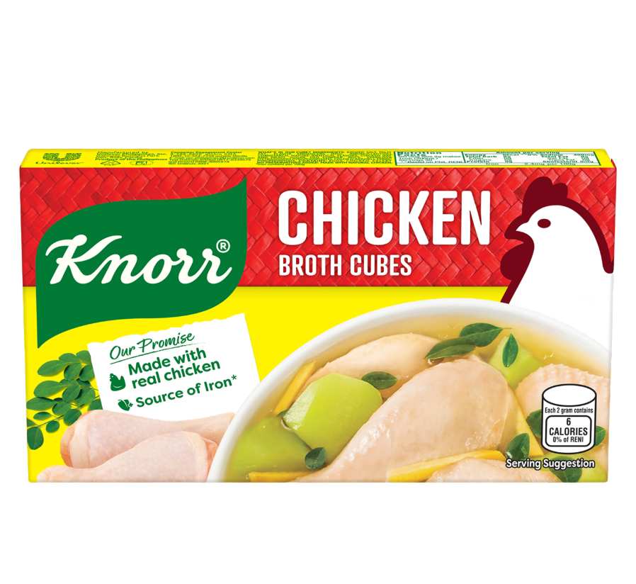 KNORR Chicken Broth Cubes (60 gr) Tindahan ni Mang Pilo USA