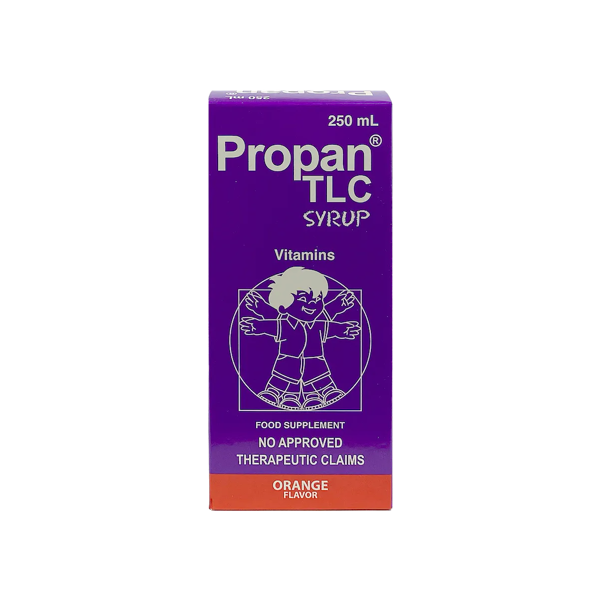 PROPAN TLC Syrup Vitamins Food Suplement Orange Flavor (250 gr)