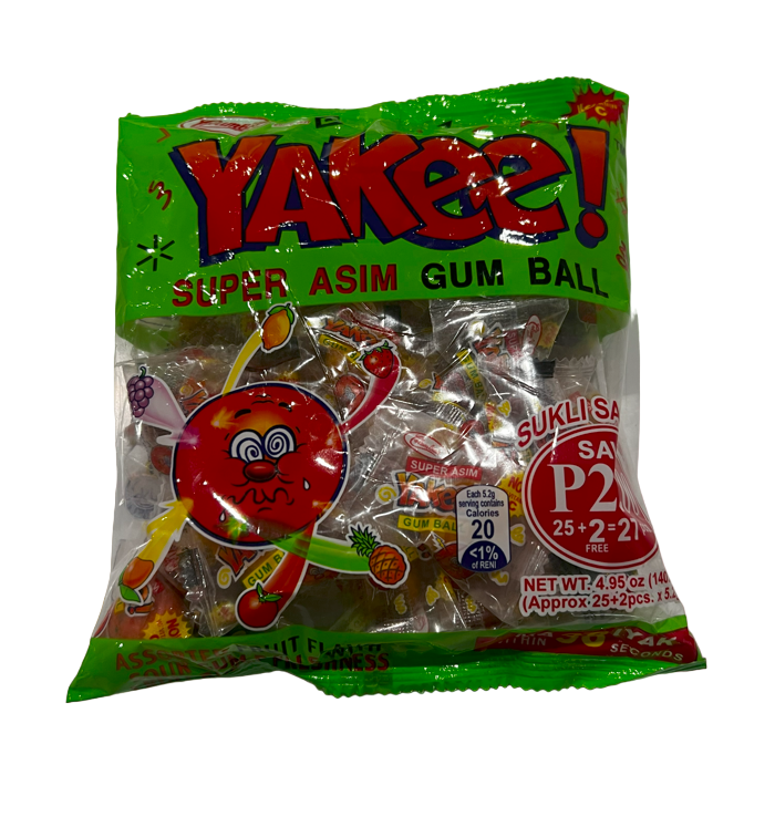 COLUMBIA'S Yakee! Super Asim Gum Ball (140.5 gr)