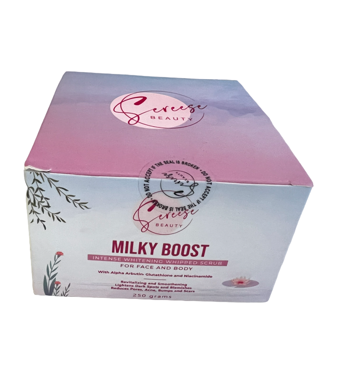 SEREESE BEAUTY	Milky Boost Intense Whitening Whipped Scrub For Face and Body (250 gr)