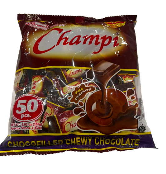 COLUMBIA'S Champi: Chocofilled Chewy Chocolate (165 gr)