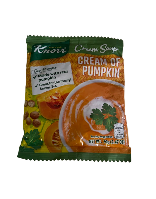 KNORR Cream Soup: Cream of Pumpkin (70 gr)