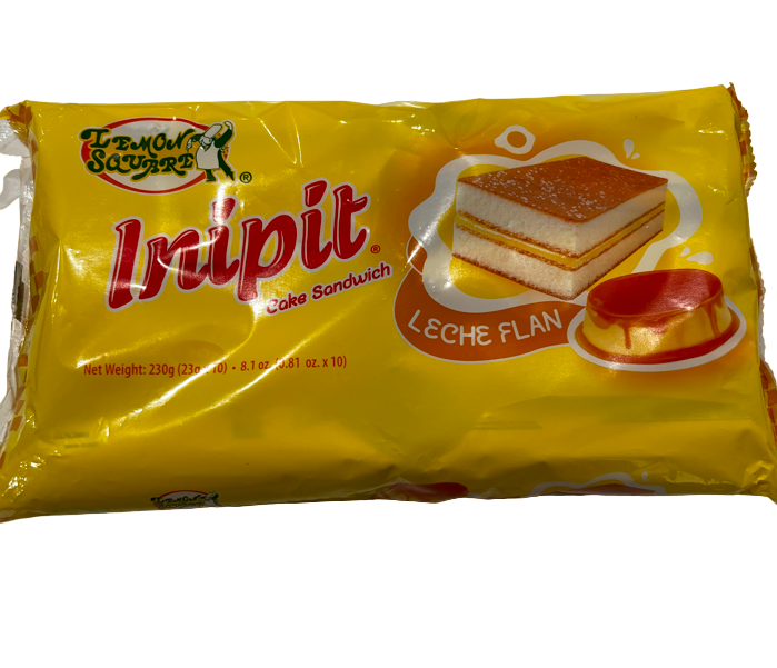 LEMON SQUARE Inipit Cake Sandwich: Leche Flan (160 gr)