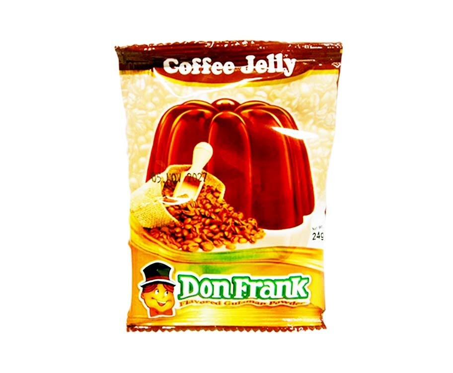 DON FRANK Coffee Jelly: Flavored Gulaman Powder (24 gr)