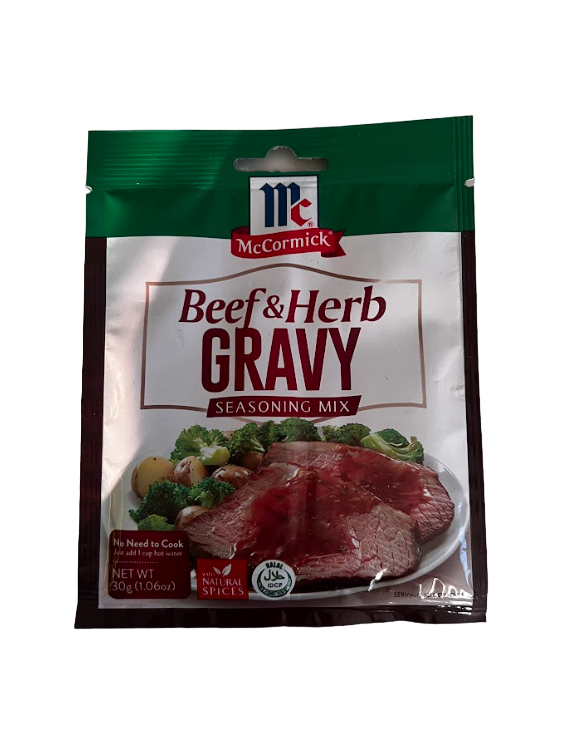 MCCORMICK Beef & Herb Gravy Seasoning Mix (30 gr)