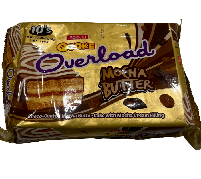 JACK N JILL Quake Overload Mocha Butter Cake with Mocha Cream Filling ...
