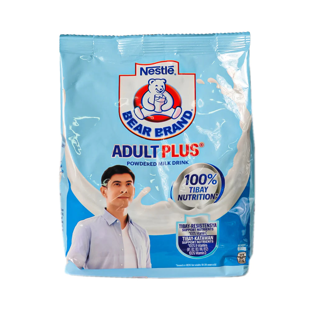 NESTLE Bear Brand Adult Plus Powdered Milk Drink (600 gr)