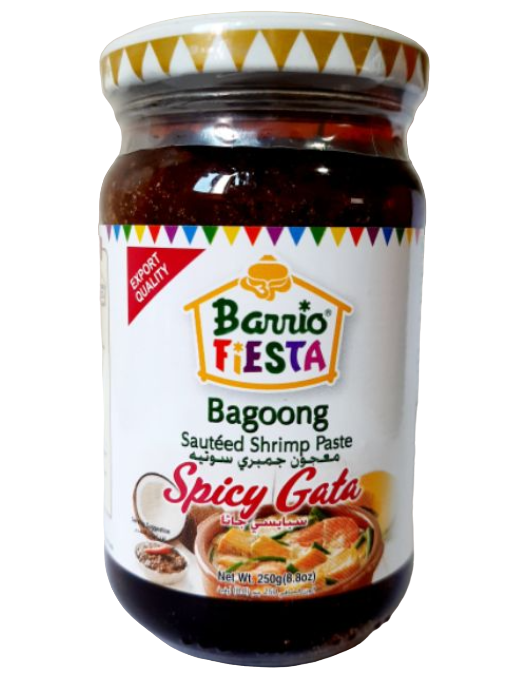 BARRIO FIESTA Bagoong (Sauteed Shrimp Paste) - Spicy Gata (250g)