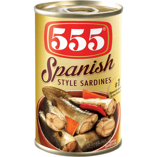 555 Spanish Style Sardines (155 gr)