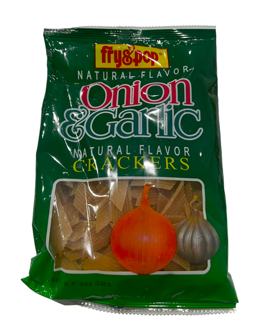 FRY&POP Onion & Garlic Natural Flavor (200 gr)