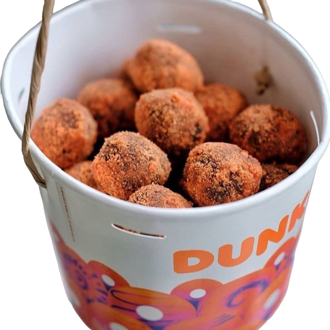 DUNKIN DONUTS Choco Butternut Munchkins (25pcs)