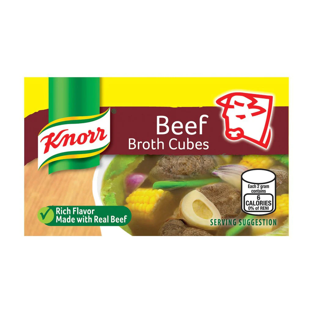 KNORR Beef Broth Cubes (60 gr)