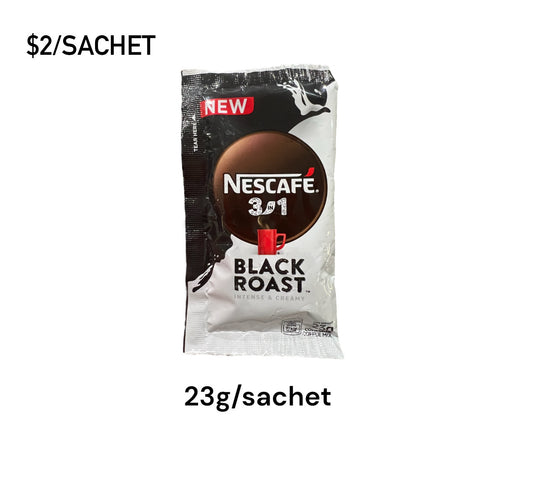 NESCAFE Black Roast 3-in-1 Coffee (23g)