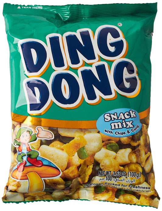 DING DONG Snack Mix (Green) (10 pcs x 8 g)