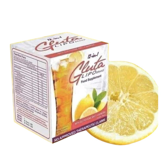 GLUTA LIPO BRAND 12-in-1 Herbal Proprietary Blend (10 pieces x 21 gr)