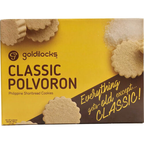 GOLDILOCKS Classic Polvoron Philippine Shortbread (18 pcs x 27g)