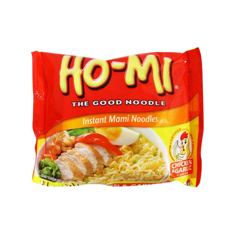 HO-MI Chicken & Garlic Mami Instant Noodle Soup (50 g)