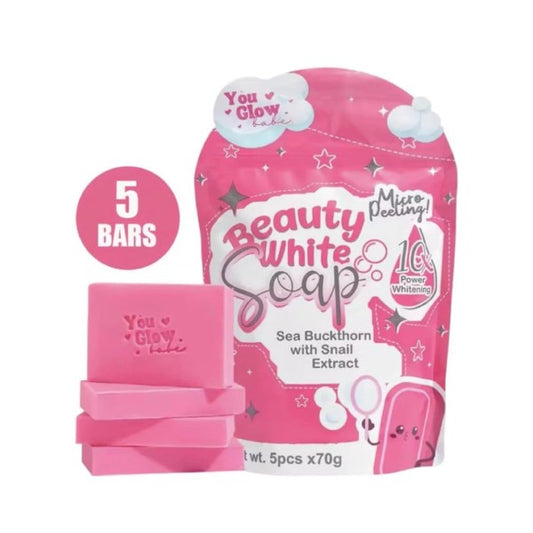YOU GLOW BABE Micro-peeling Beauty White Soap (5 x 70g)