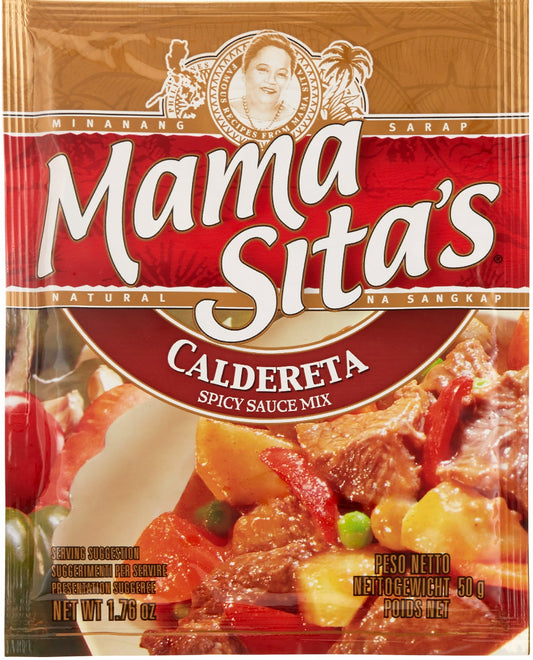 MAMA SITA’S Kaldereta (Spicy Sauce) Mix 50g