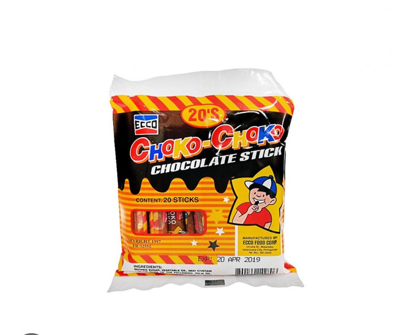 ECCO Choko-Choko Sticks (20 sticks x 5g)