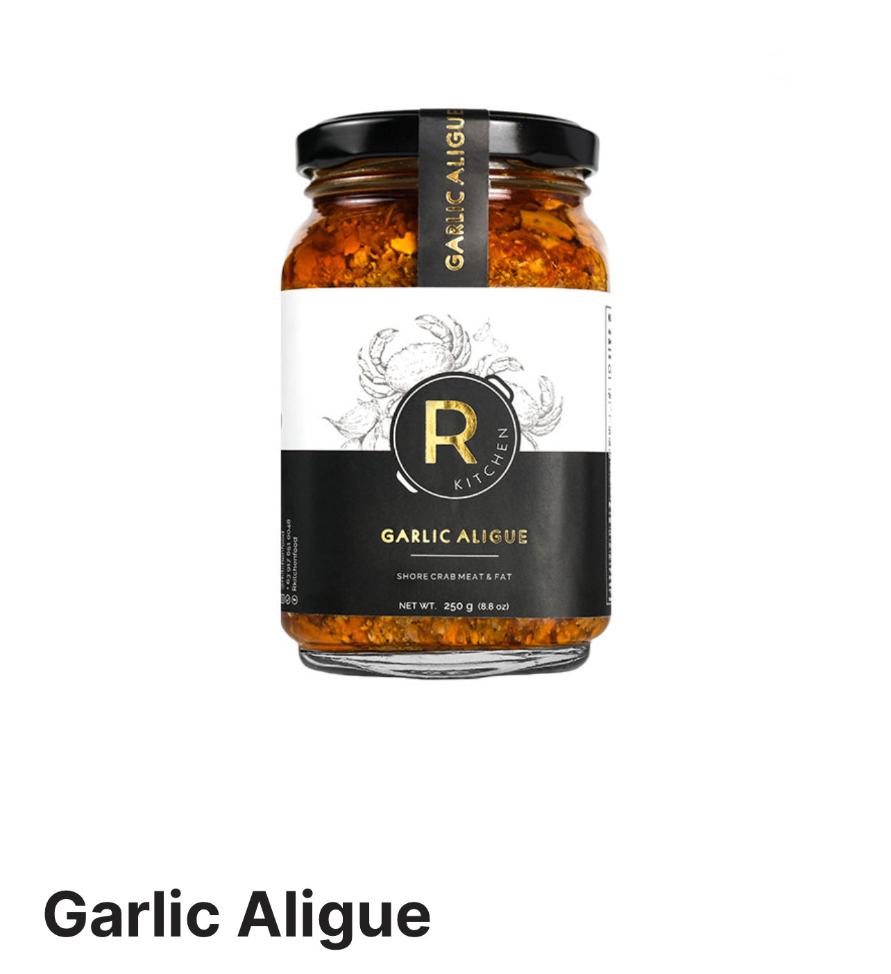 RKITCHEN Garlic Aligue (270g)