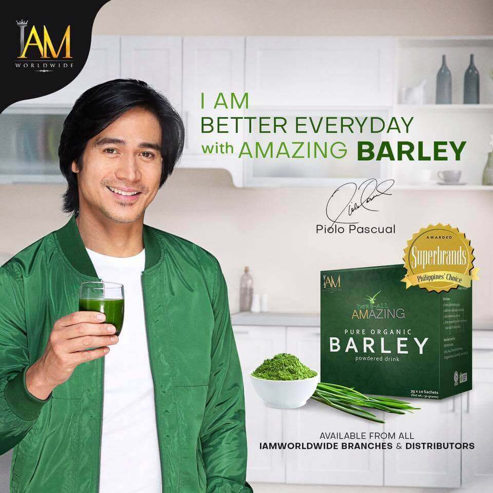 IAM Worldwide Amazing Pure Organic Barley Powdered Drink Mix (30g)