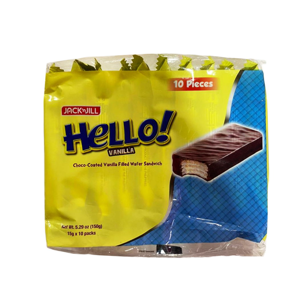 JACK N JILL Hello! Vanilla (10 pcs x 15 g)