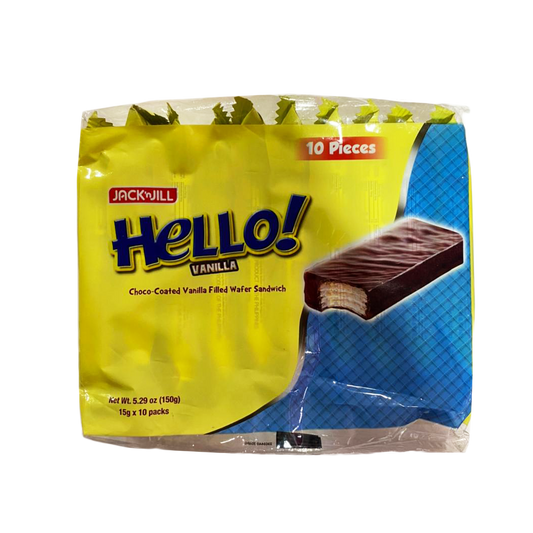 JACK N JILL Hello! Vanilla (10 pcs x 15 g)