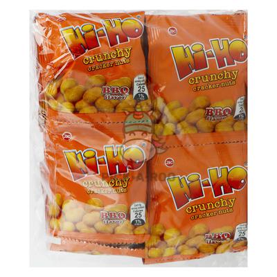 JBC Hi-Ho Crunchy Cracker Nuts BBQ Flavor (10 packs x 5 g)