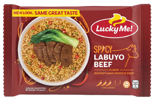 LUCKY ME Spicy Labuyo Beef Instant Mami Noodle Soup (50 g)