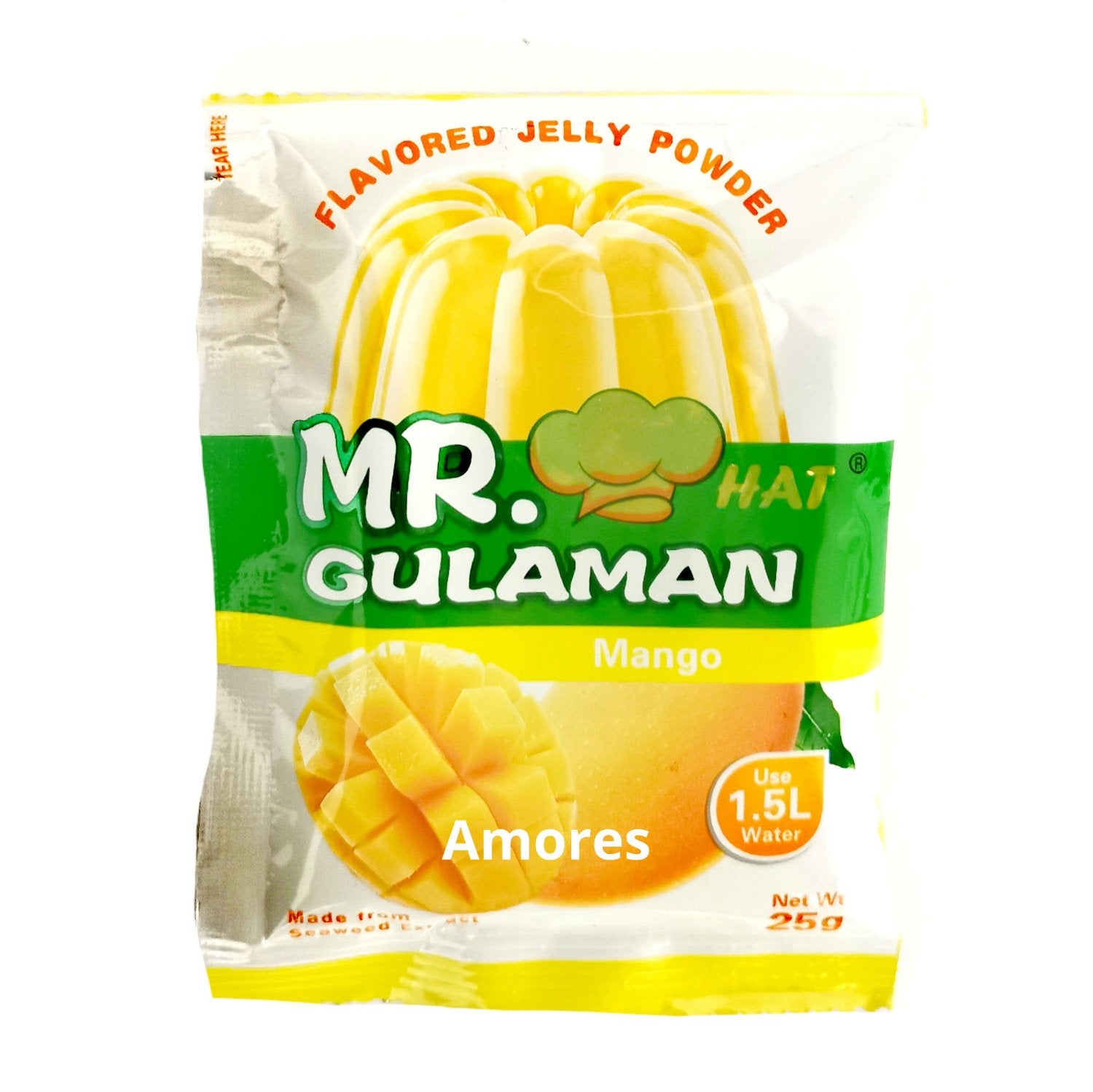 Gulo Meman MR.GULAMAN Mango (25 g) – Tindahan ni Mang Pilo USA