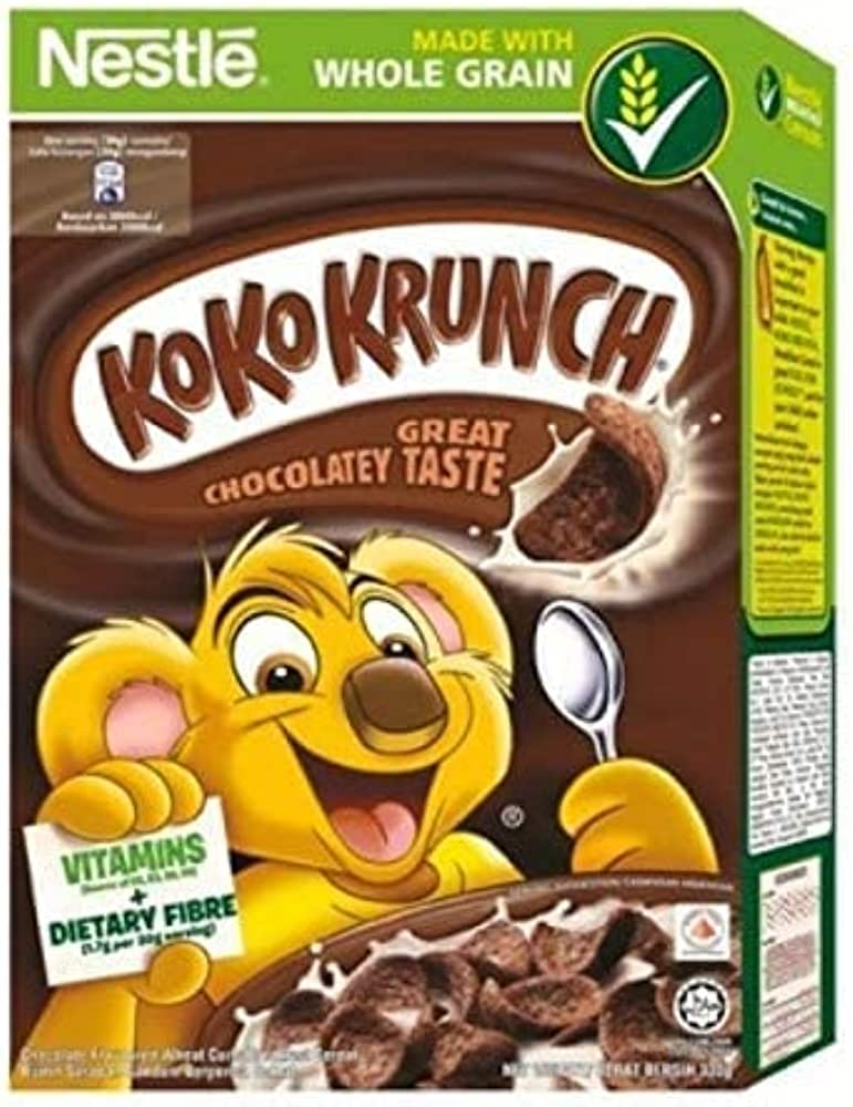 NESTLE Koko Krunch Chocolate Flavored Breakfast Cereal (330 g)