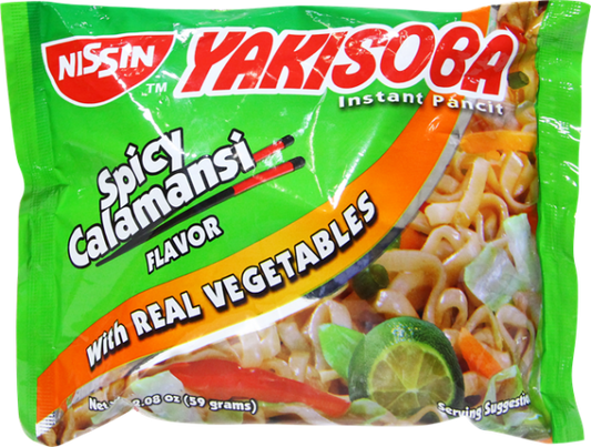 NISSIN Yakisoba Spicy Calamansi Flavor (59 g)