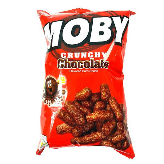 NUTRI SNACK Moby Crunchy Chocolate Flavored Corn Snack (90 g)