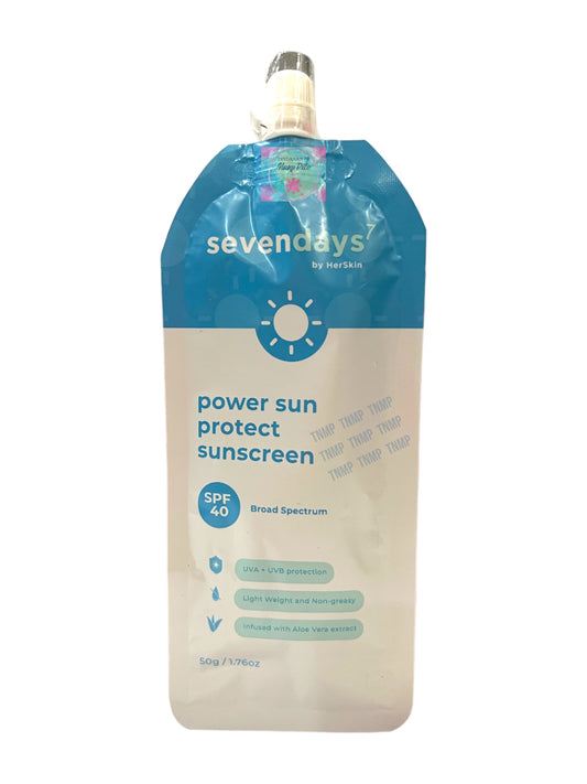 SEVENDAYS by HERSKIN  Power Sun Protect Sunscreen SPF 40 (50 gr)