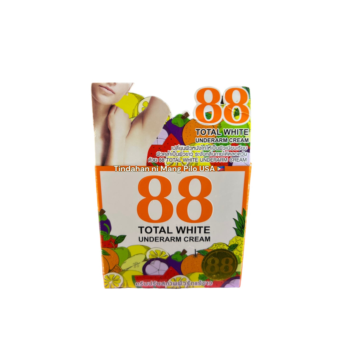 88 Total White Underarm Cream (35 gr)