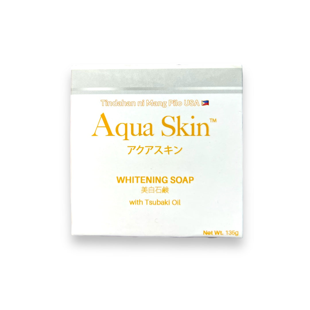 AQUA SKIN Whitening Soap with Tsubaki Oil (135 gr)