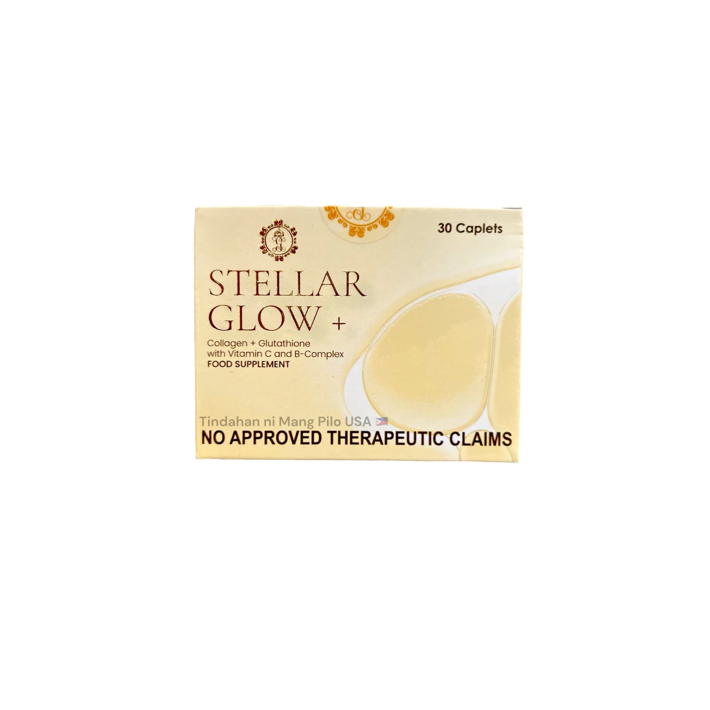 STELLAR GLOW Collagen + Glutathione w/ Vitamin C and B-Complex 30 Caplets