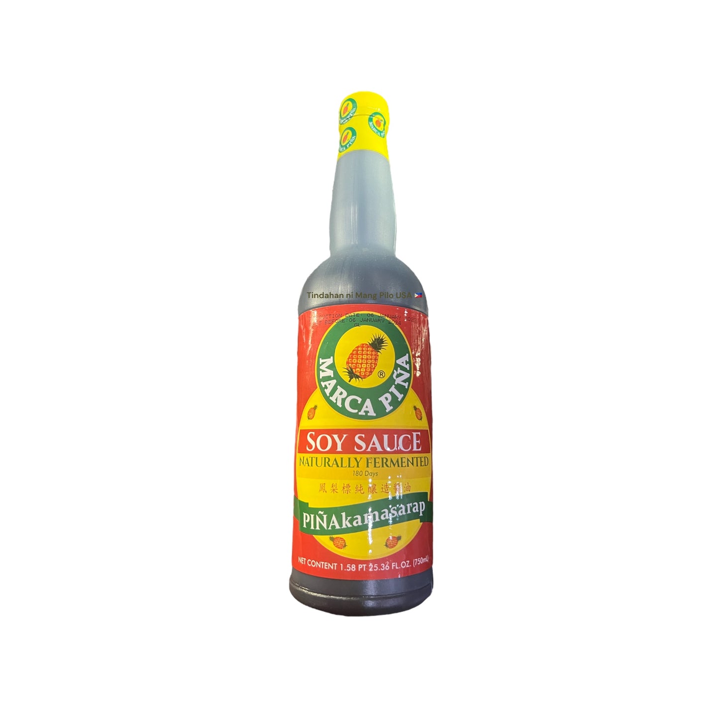 MARCA PIÑA Soy Sauce (25.36 fl oz/750ml)