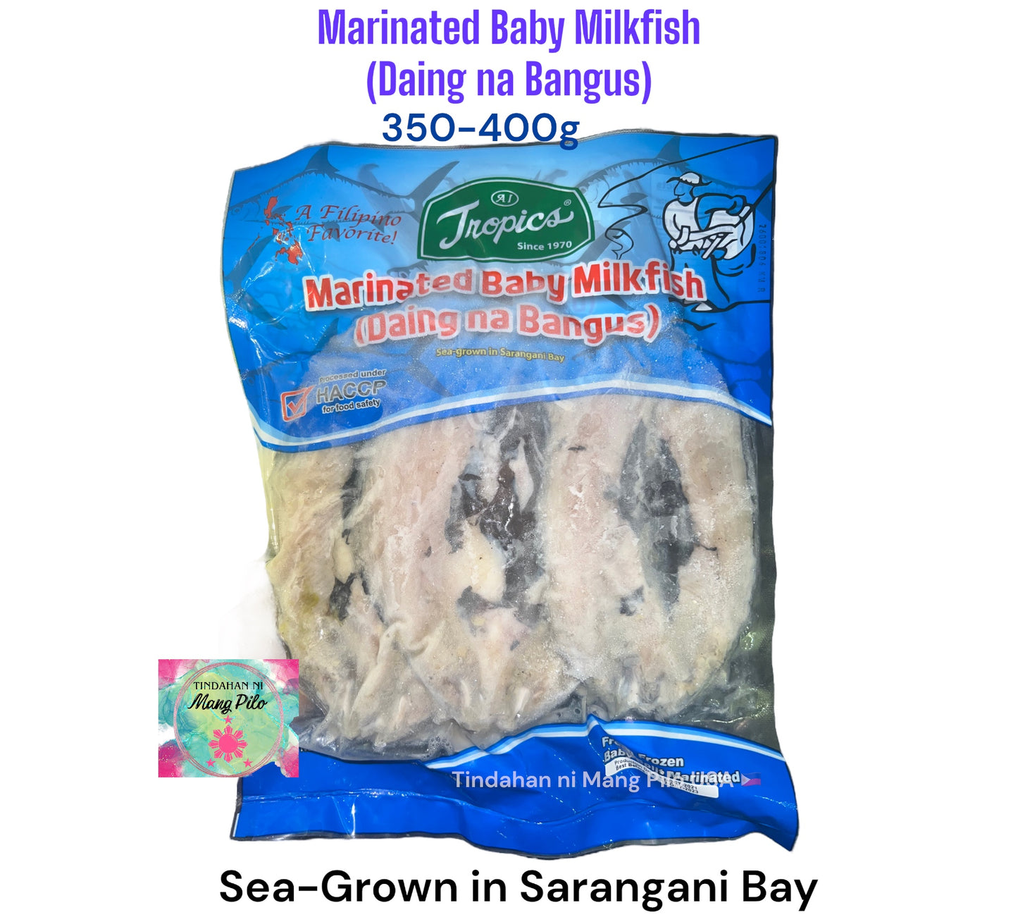 TROPICS Marinated Baby Milkfish (Daing na Bangus) 350-450g