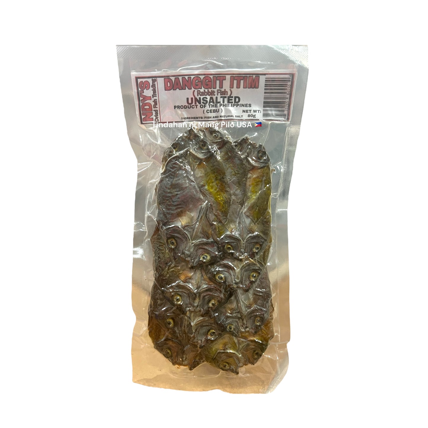 NDY’S ORGANIC DRIED FISH Danggit Itim (Rabbit Fish) 80g