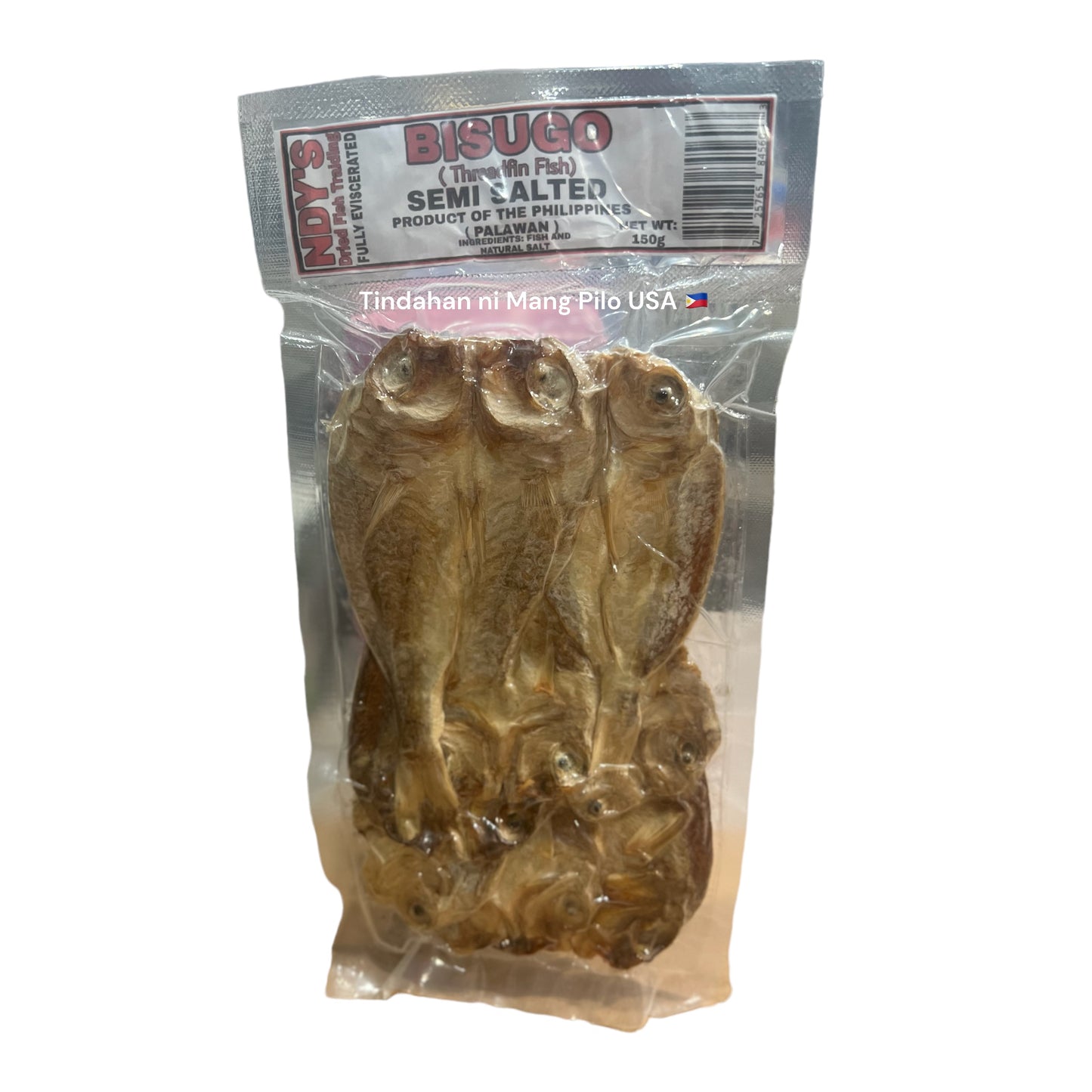 NDY’S ORGANIC DRIED FISH Threadfin Fish (Bisugo) 150g