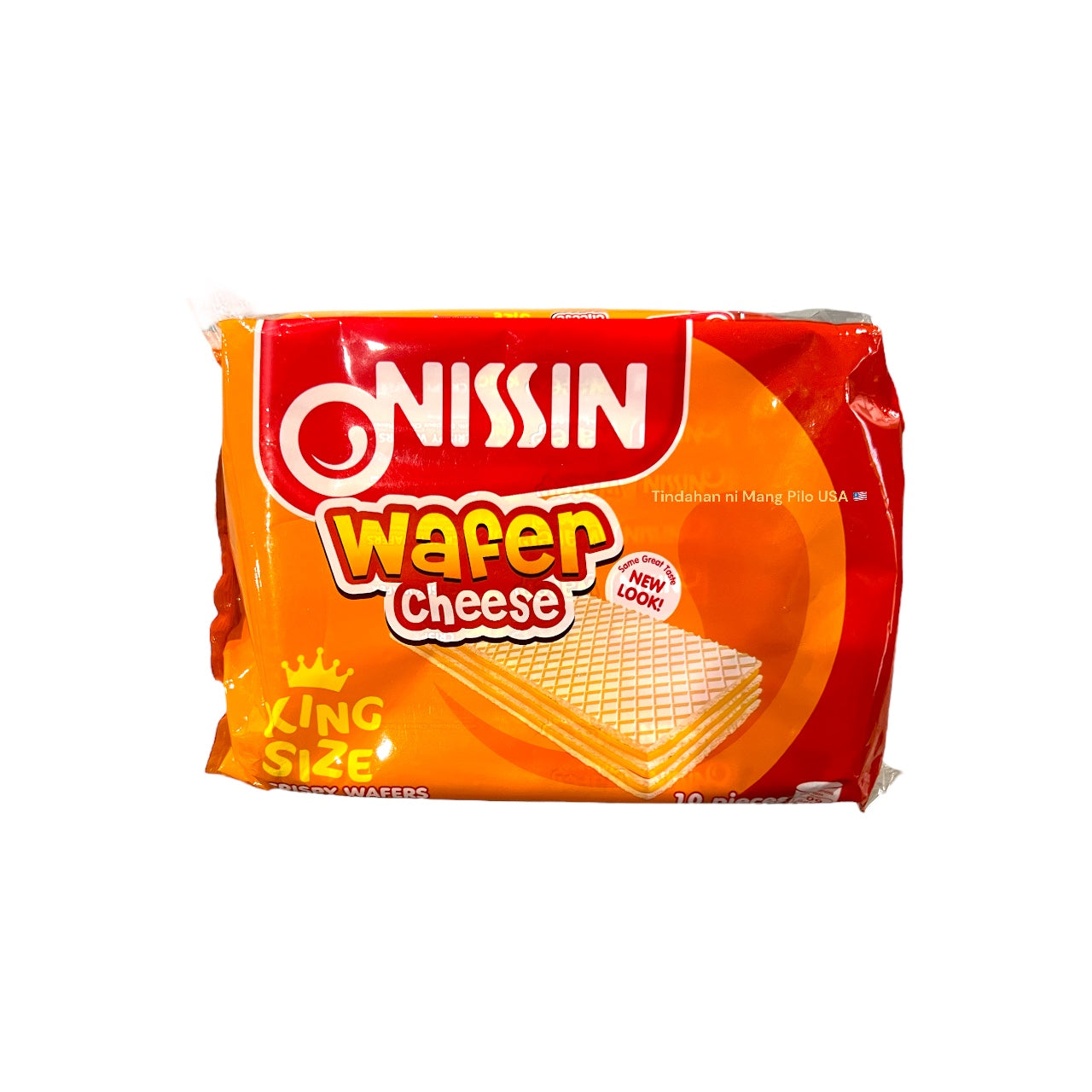 NISSIN Wafer Cheese King Size 10pcs x 22g (220g)