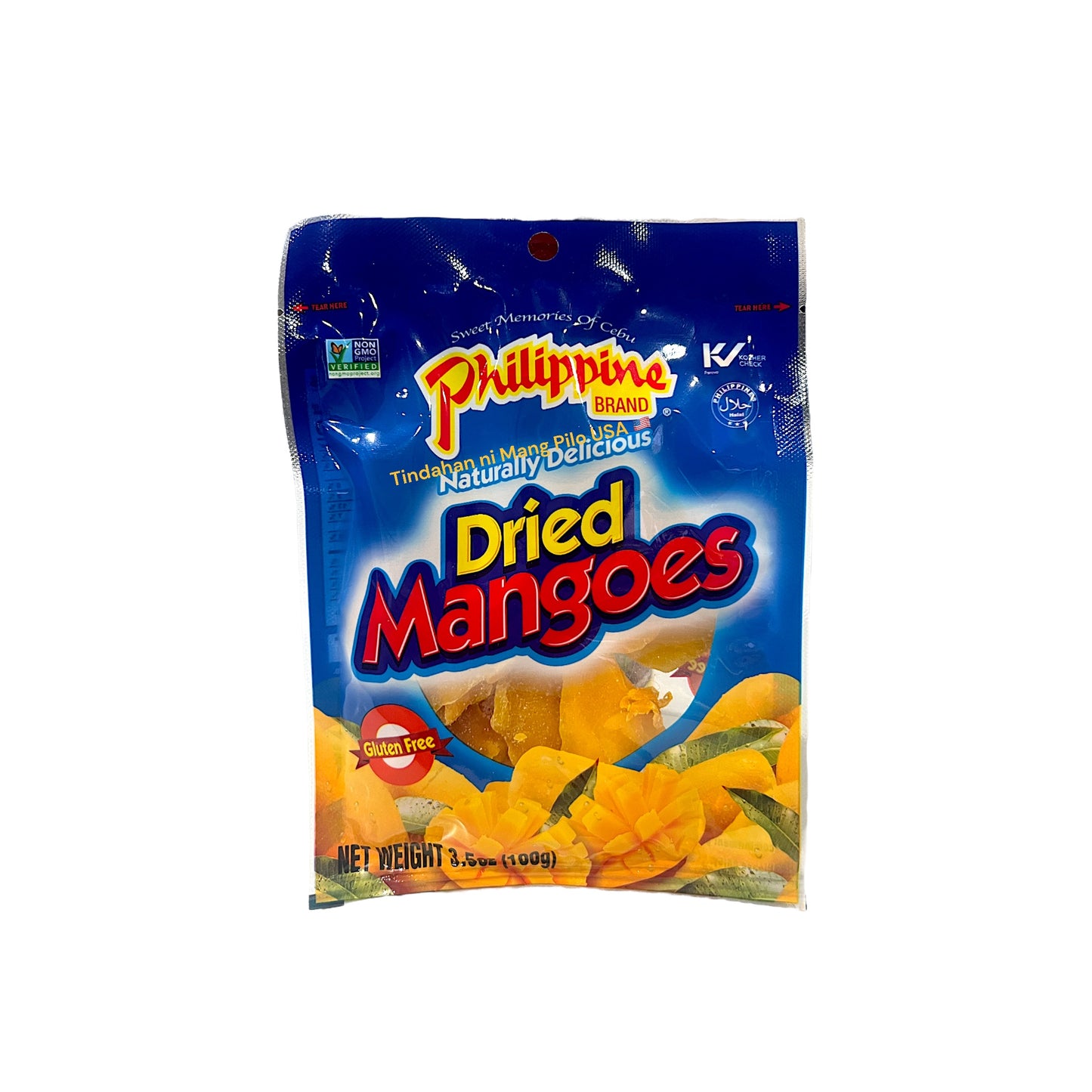 PHILIPPINE BRAND Dried Mangoes 100g